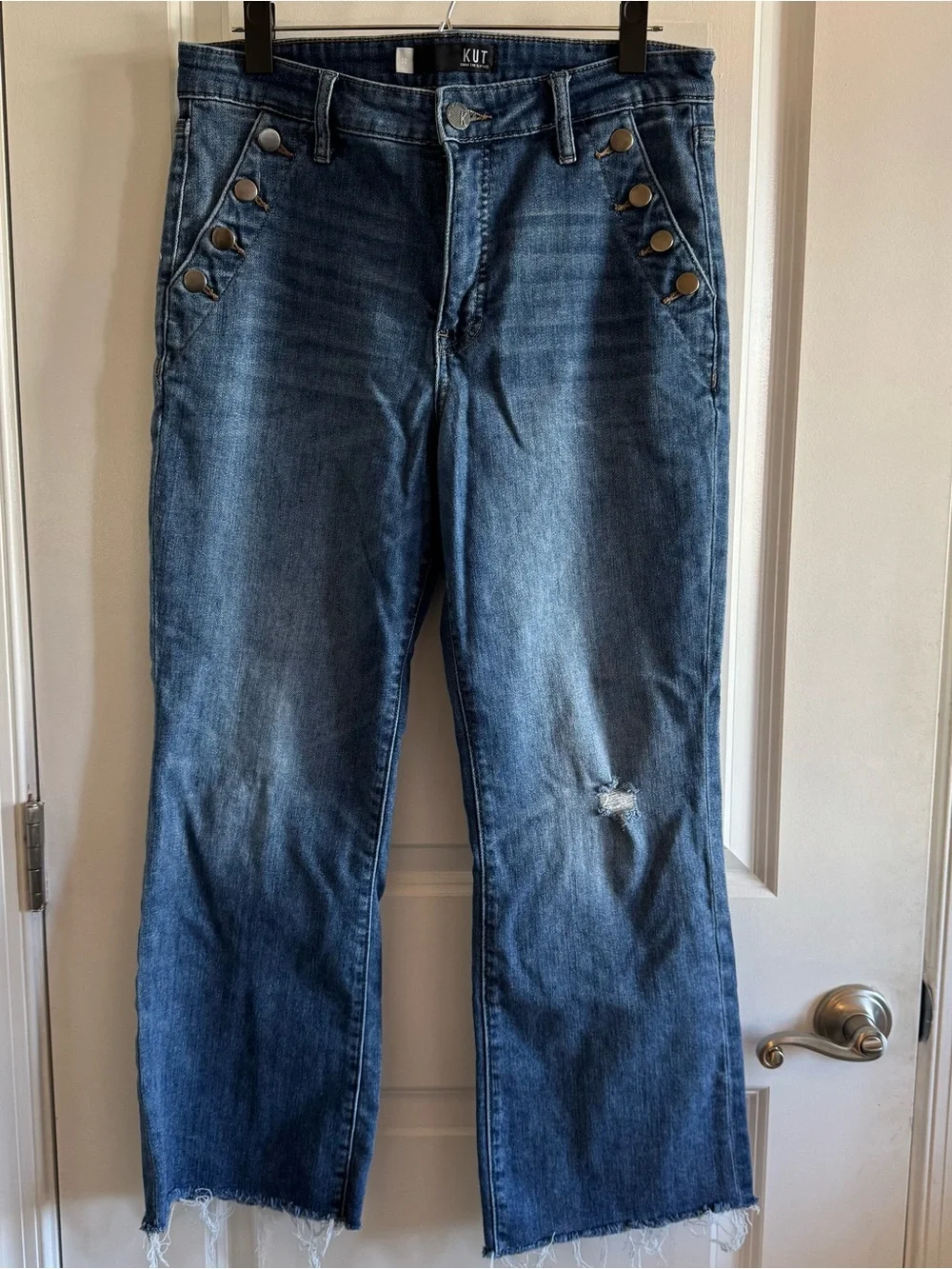 Kut from the Kloth | Olivia High Rise Fab AB Flare Jeans Size 10